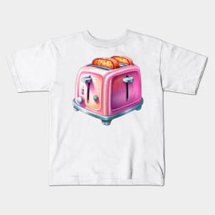 Pink Toaster Kids T-Shirt